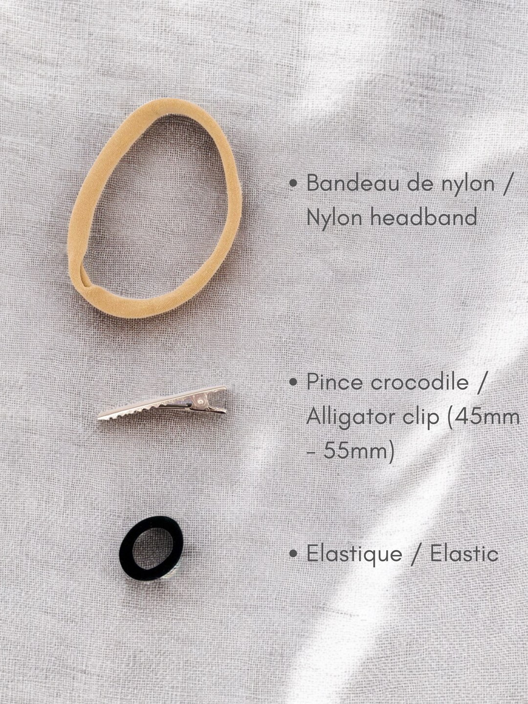 Mini-Boucles en bambou - Rosier/Eucalyptus