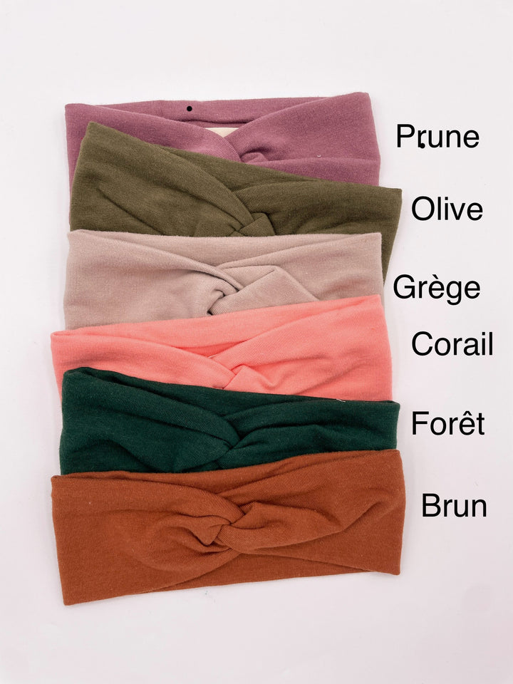 Bandeau croisé en bambou Bébé - Solde