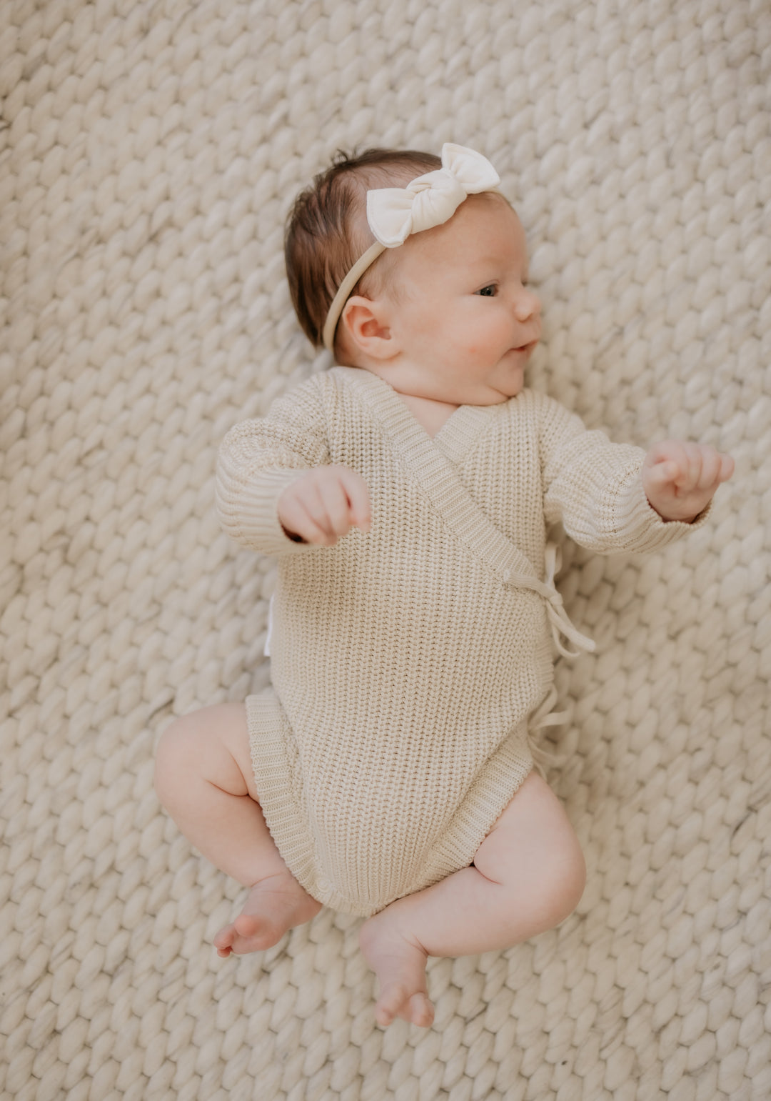 Mini-Boucles en bambou - Rosier/Eucalyptus