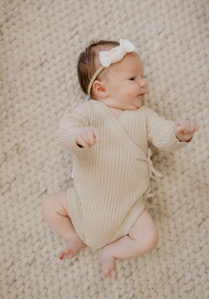 Mini-Boucles en bambou - Rosier/Eucalyptus