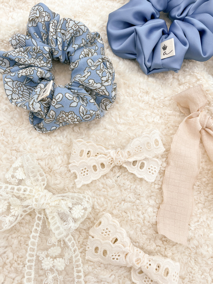 Chouchou Satin 2.0 - Bleu