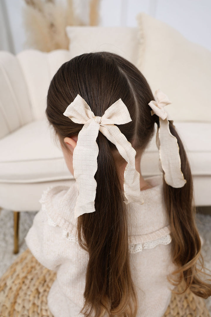 Boucle XL Ruban - Beige