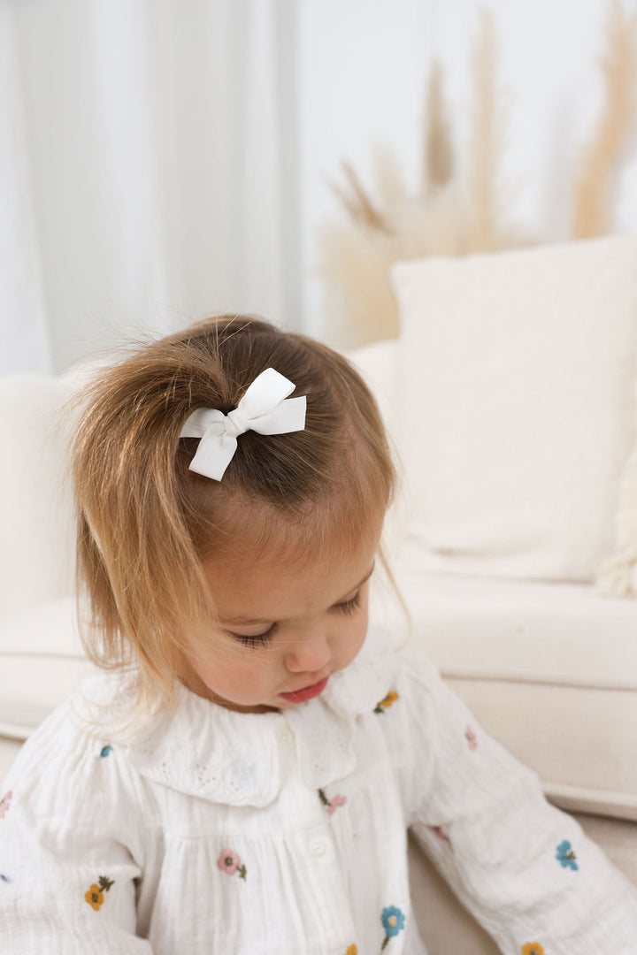 Boucles à cheveux sur pince - Coton