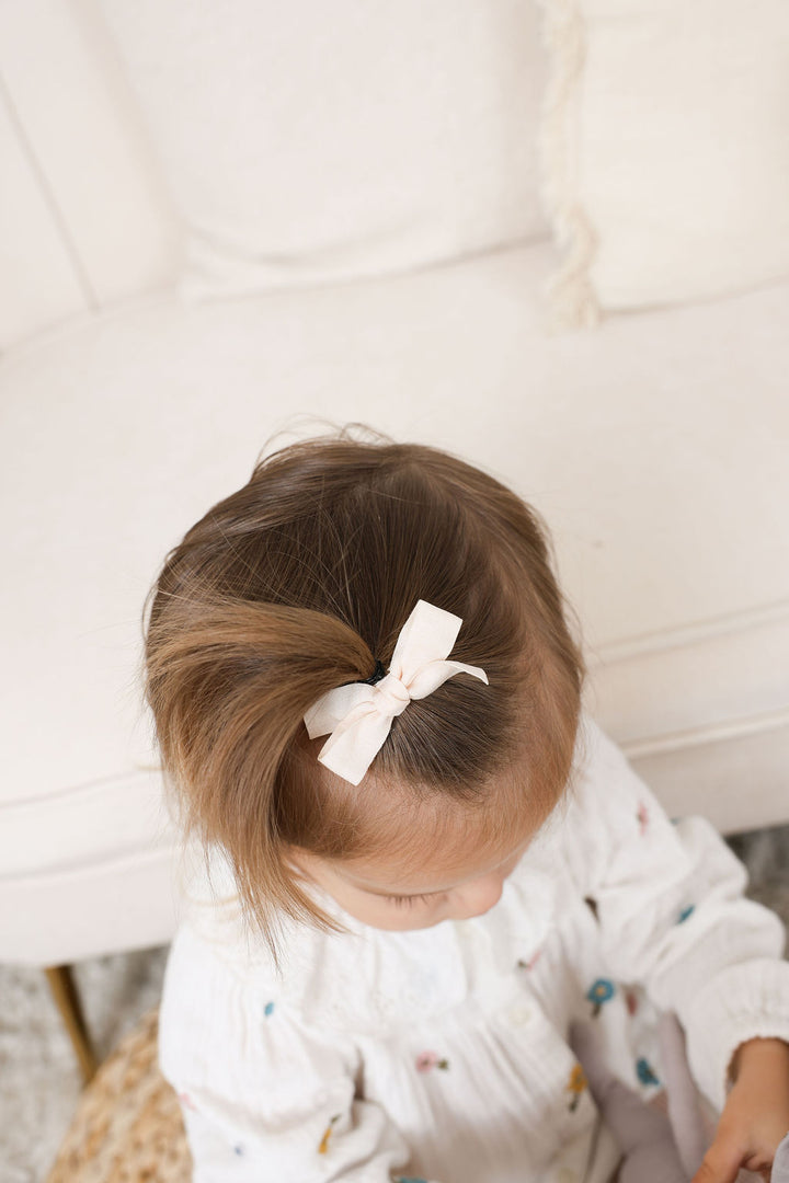 Boucles à cheveux sur pince - Coton