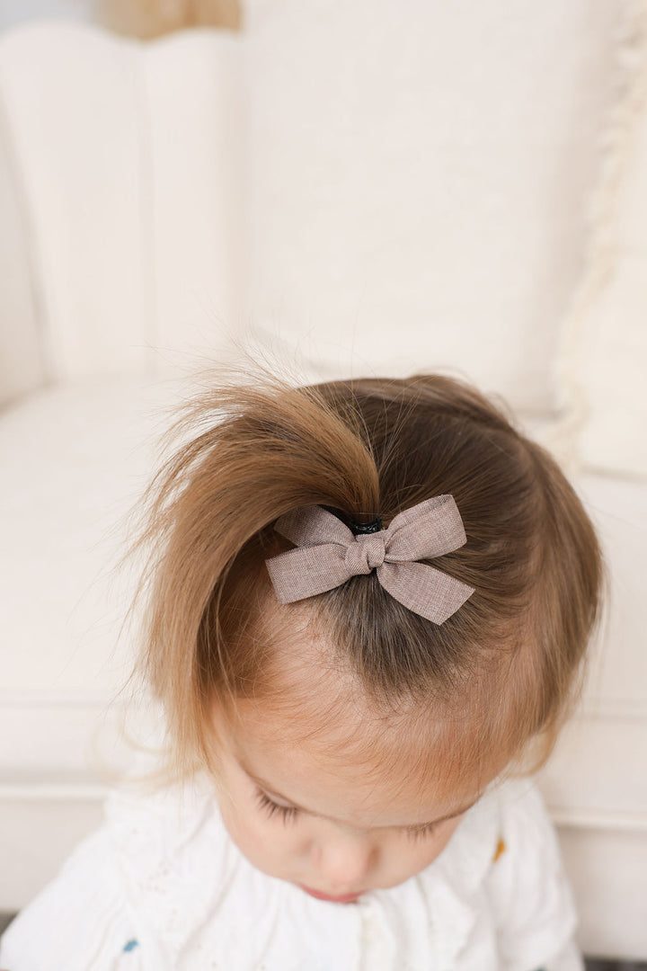 Boucles à cheveux sur pince - Coton