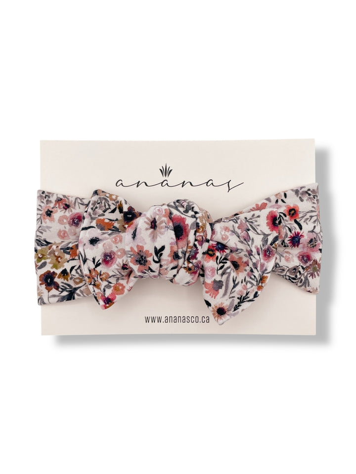 Bandeau boucle en bambou à nouer - Rosalie