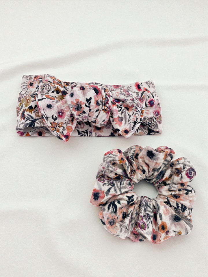 Bandeau boucle en bambou à nouer - Rosalie