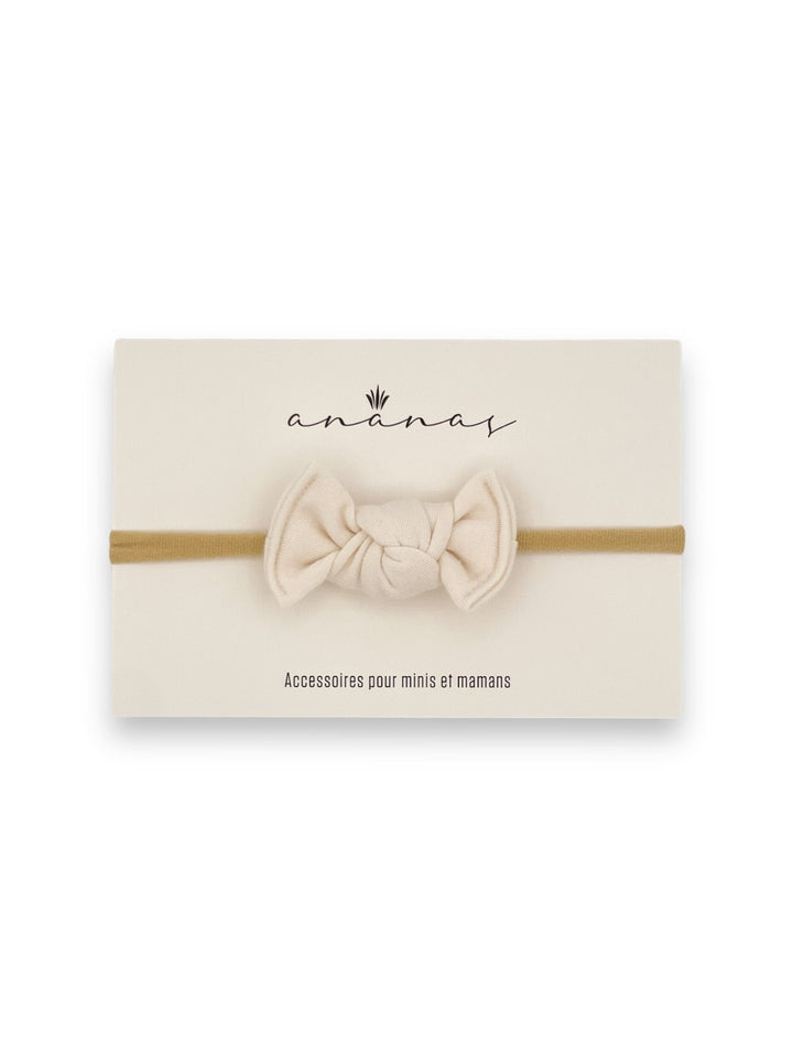 Mini-Boucle en bambou unie - Ananas Co