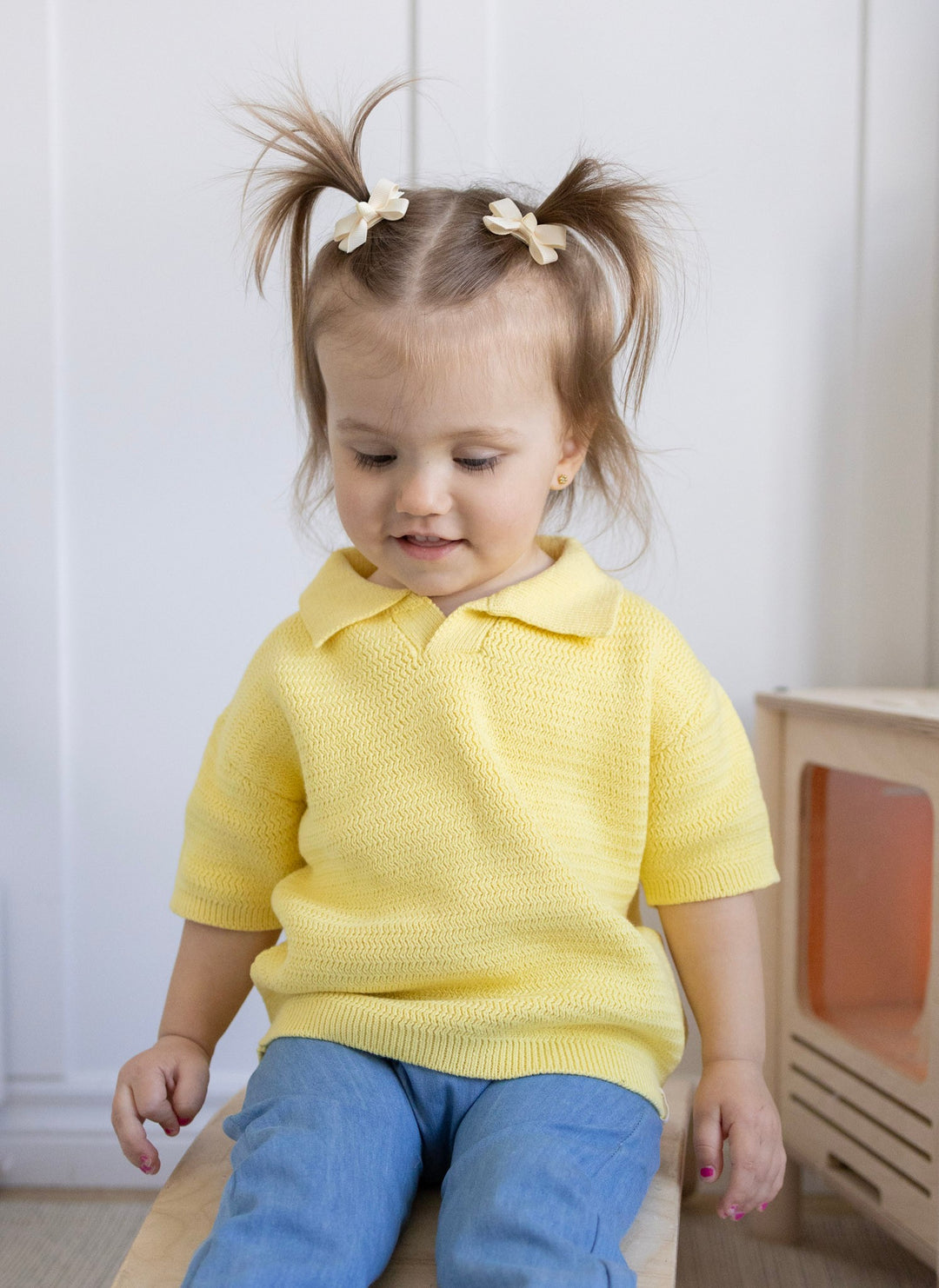 Mini Bows - Ivory/Sage