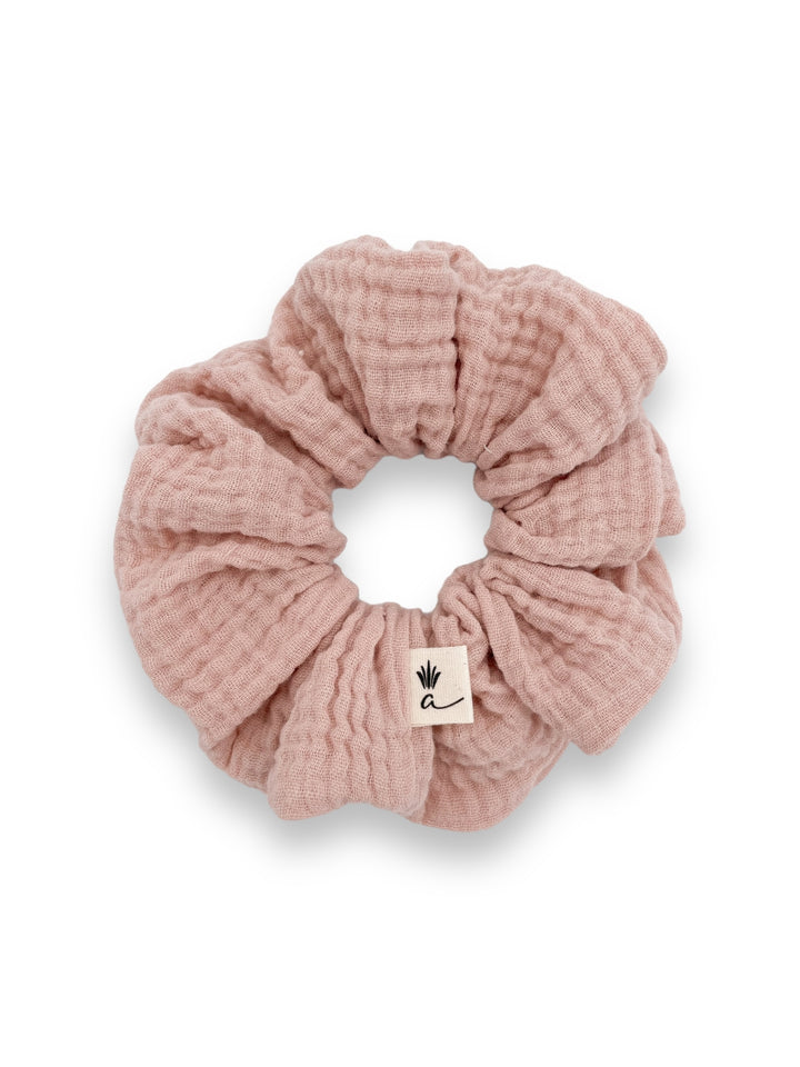 Muslin scrunchies - Pink