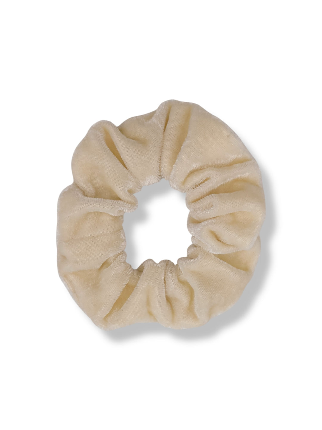 Chouchou petit format - Velours Crème et Bourgogne (2)