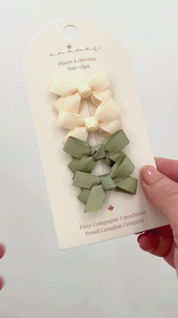 Bouclettes - Ivoire/Sauge