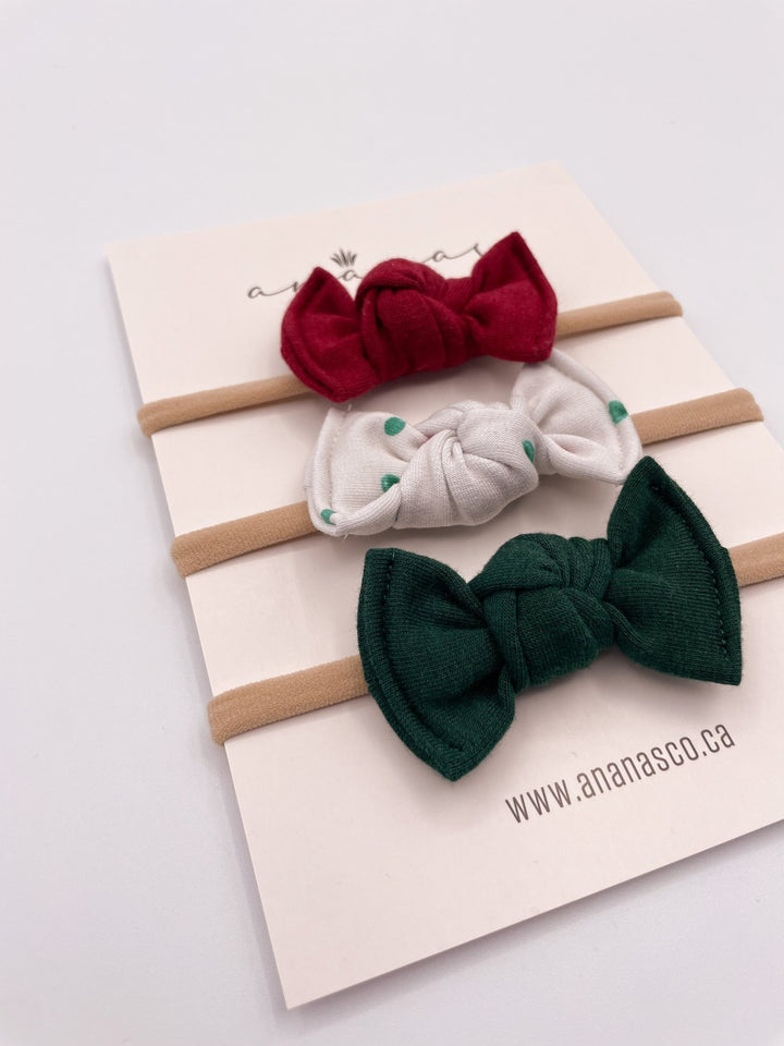 Trio de Mini-Boucle Festif - Ananas Co